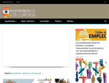Tablet Screenshot of loscortijos.com